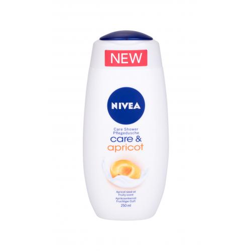 Nivea Care & Apricot 250 ml krémový sprchovací gél s marhuľou pre ženy