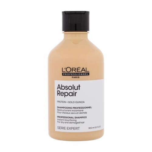 L´Oréal Professionnel Série Expert Absolut Repair Gold Quinoa + Protein 300 ml šampón pre veľmi poškodené vlasy pre ženy