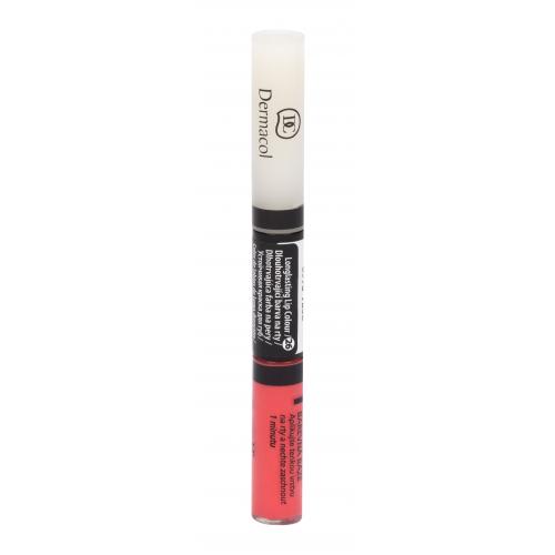 Dermacol 16H Lip Colour dlhotrvajúca dvojfázová farba a lesk na pery odtieň č.26 4.8 g