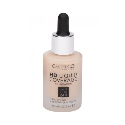 Catrice HD Liquid Coverage make-up odtieň 010 Light Beige 30 ml