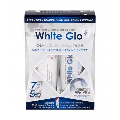 White Glo Diamond Series Whitening System sada pre bielenie zubov