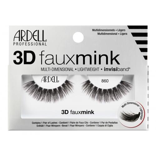 Ardell 3D Faux Mink 860 1 ks umelé mihalnice pre ženy Black
