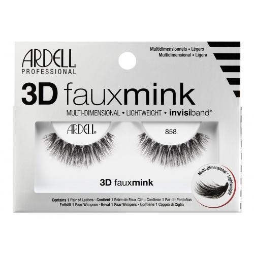 Ardell 3D Faux Mink 858 1 ks umelé mihalnice pre ženy Black