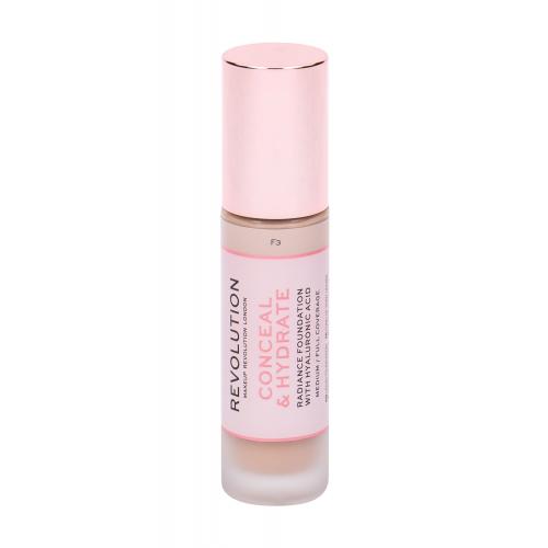 Makeup Revolution London Conceal & Hydrate 23 ml make-up pre ženy F3