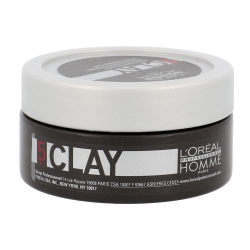 L'Oréal Professionnel Homme Clay 50 ml pre definíciu a tvar vlasov pre mužov