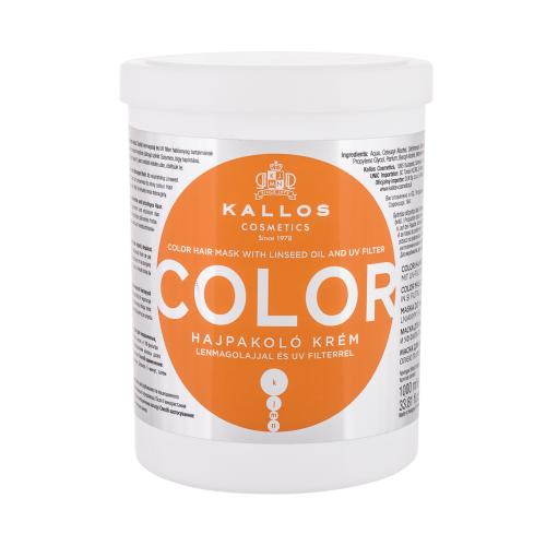 Kallos Cosmetics Color 1000 ml maska pre farbené vlasy pre ženy