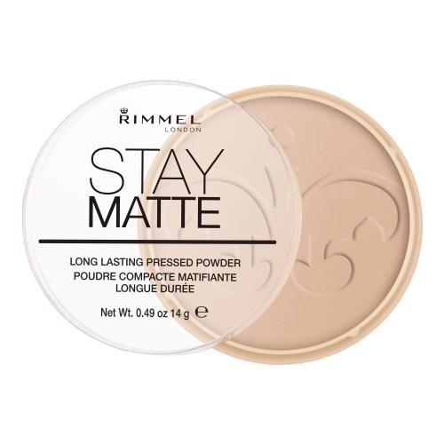 Matujúci kompaktný púder Stay Matte 14 g 005 Silky Beige