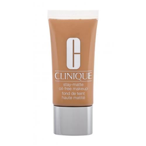 Clinique Stay-Matte Oil-Free Makeup 30 ml make-up pre ženy 19 Sand na všetky typy pleti; na zmiešanú pleť; na mastnú pleť