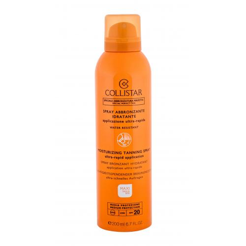Collistar Special Perfect Tan Moisturizing Tanning Spray opaľovací sprej SPF 20 200 ml