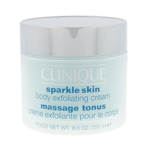 Clinique Sparkle Skin™ Body Exfoliating Cream peelingový krém pre všetky typy pokožky 250 ml