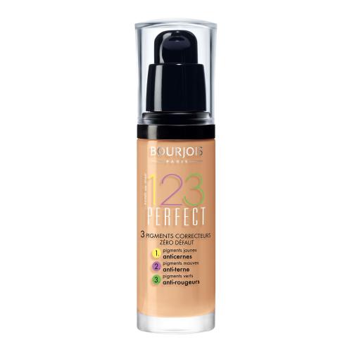 Bourjois 123 Perfect tekutý make-up pre perfektný vzhľad odtieň 55 Beige Fonce SPF 10 30 ml