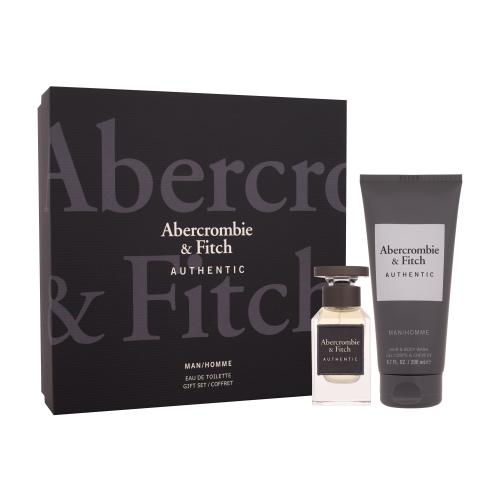 Abercrombie & Fitch Authentic darčeková kazeta toaletná voda 50 ml + sprchovací gél 200 ml pre mužov