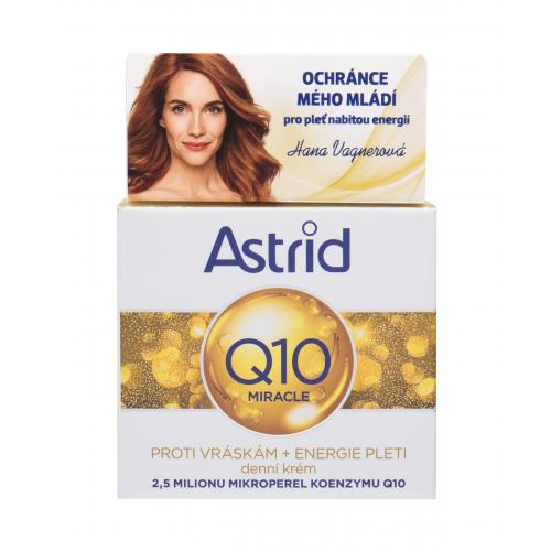 Astrid Q10 Miracle denný krém proti vráskam s koenzýmom Q10 50 ml