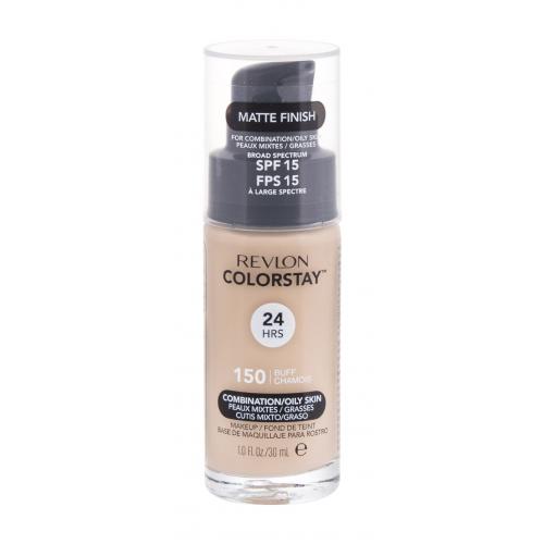 Revlon Colorstay Combination Oily Skin SPF15 30 ml make-up W 150 Buff Chamois na všetky typy pleti; na mastnú pleť; na problematickú pleť s akné