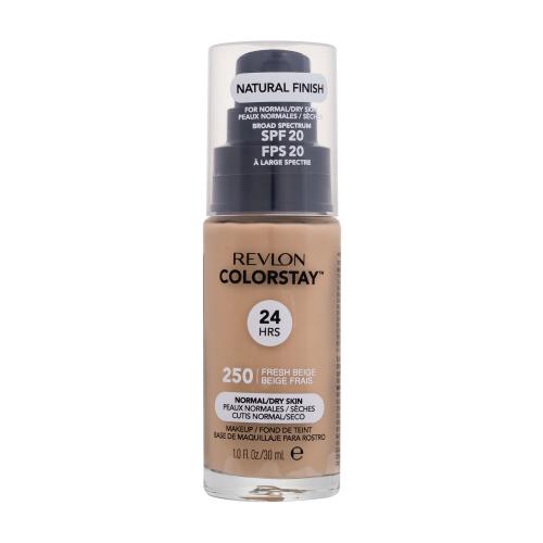 Revlon Colorstay Normal Dry Skin SPF20 30 ml make-up pre ženy 250 Fresh Beige na zmiešanú pleť; na normálnu pleť