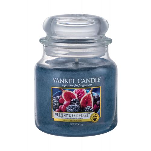 Yankee Candle Mulberry & Fig Delight 411 g vonná sviečka unisex