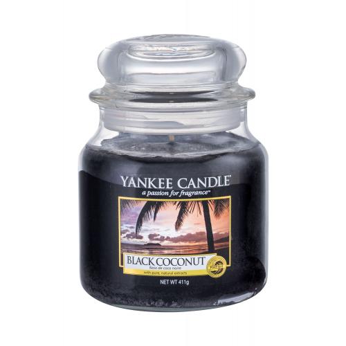 Yankee Candle Black Coconut 411 g vonná sviečka unisex
