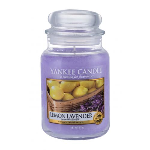 Yankee Candle Lemon Lavender 623 g vonná sviečka unisex