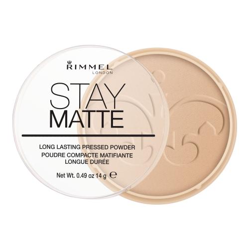 Rimmel Stay Matte púder odtieň 004 Sandstorm 14 g