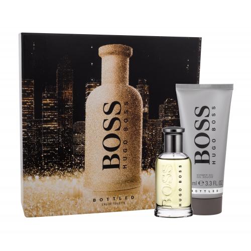 HUGO BOSS Boss Bottled darčeková kazeta pre mužov toaletná voda 50 ml + sprchovací gél 100 ml