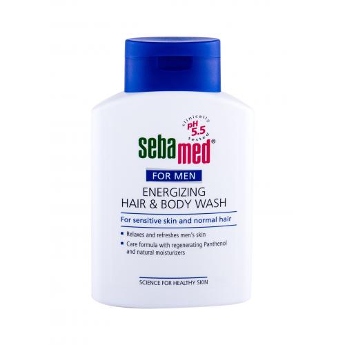 SebaMed For Men Energizing Hair & Body Wash 200 ml osviežujúci šampón a sprchový gél 2v1 pre mužov
