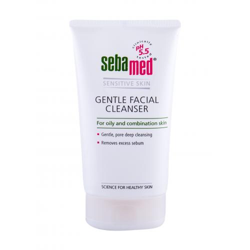 SebaMed Sensitive Skin Gentle Facial Cleanser Oily Skin 150 ml čistiaci gél pre ženy na všetky typy pleti; na mastnú pleť