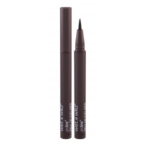 Wet n Wild Pro Felt Tip 0,5 g očná linka pre ženy Dark Brown fix v ceruzke