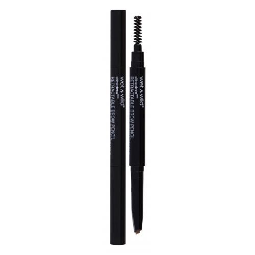 Wet n Wild Ultimate Brow obojstranná ceruzka na obočie s kefkou odtieň Ash Brown 0.2 g