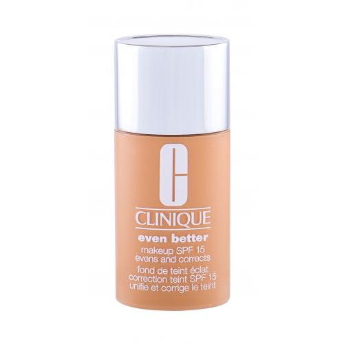 Clinique Even Better SPF15 30 ml make-up pre ženy WN 22 Ecru na všetky typy pleti; na zmiešanú pleť; na pigmentové škvrny; na dehydratovanu pleť