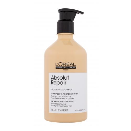 L'Oréal Professionnel Absolut Repair Professional Shampoo 500 ml šampón pre ženy na poškodené vlasy
