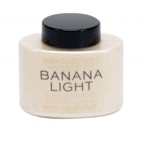 Makeup Revolution London Baking Powder 32 g púder pre ženy Banana Light