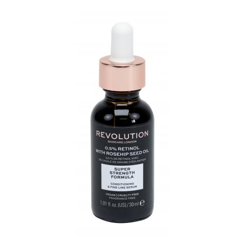 Revolution Skincare Retinol 0.5% With Rosehip Seed Oil protivráskové a hydratačné sérum 30 ml