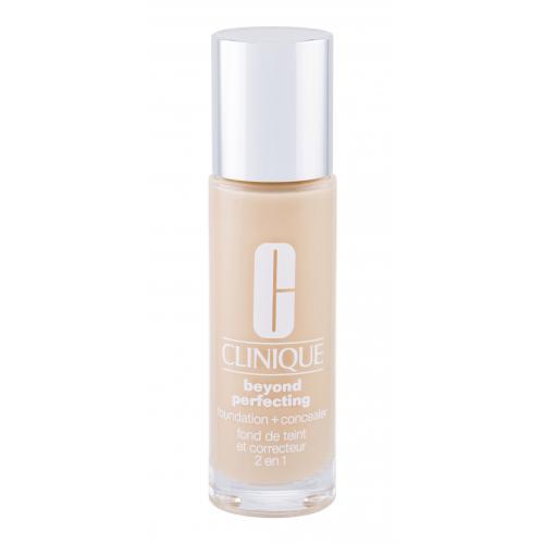 Clinique Beyond Perfecting Foundation & Concealer tekutý make-up pre zjednotenú a rozjasnenú pleť 08 Linen 30 ml