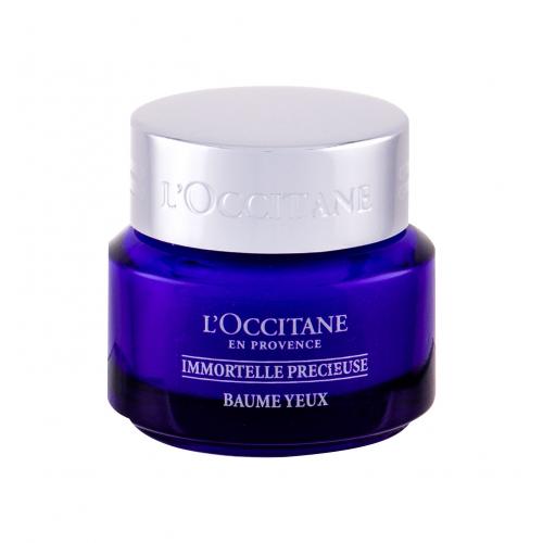 L'Occitane Immortelle Précieuse Energising Eye Balm rozjasňujúci a omladzujúci krém na očné okolie 15 ml