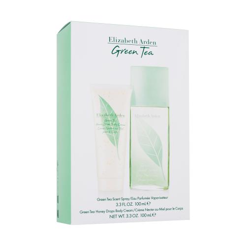 Elizabeth Arden Green Tea darčeková kazeta parfumovaná voda 100 ml + telový krém Honey Drops 100 ml pre ženy