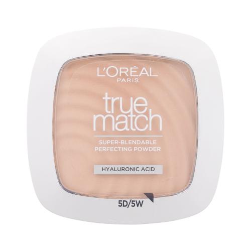 L'Oréal Paris True Match 9 g púder pre ženy 5.D/5.W Dore Warm