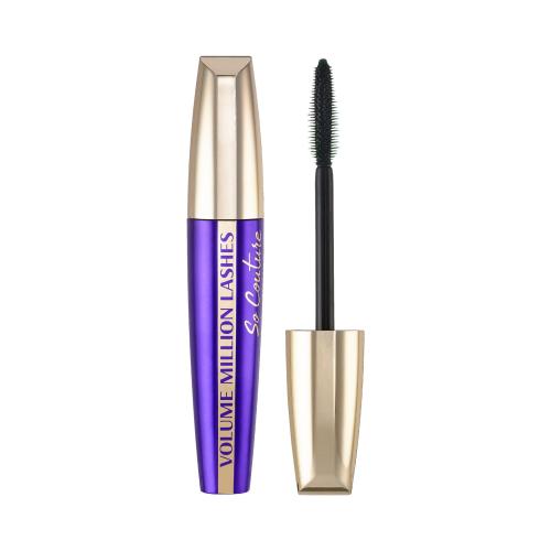 L’Oréal Paris Volume Million Lashes So Couture riasenka pre objem a natočenie rias odtieň Black 9,5 ml