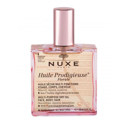 NUXE Huile Prodigieuse® Florale Multi-Purpose Dry Oil 100 ml multifunkčný skrášľujúci suchý olej na tvár, telo a vlasy pre ženy