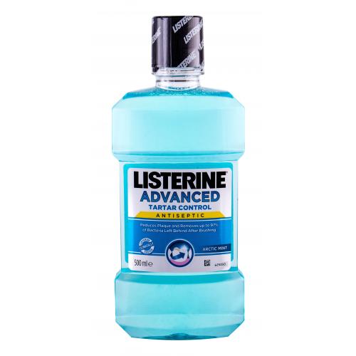 Listerine Advanced Tartar Control Arctic Mint Mouthwash 500 ml ústna voda unisex