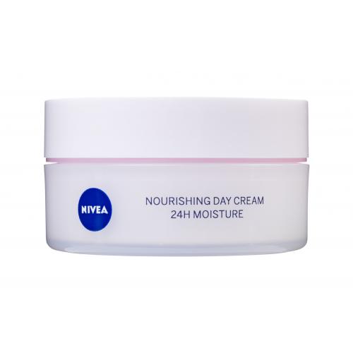 Nivea Nourishing 24H Moisture 50 ml denný pleťový krém na zmiešanú pleť; výživa a regenerácia pleti; na dehydratovanu pleť