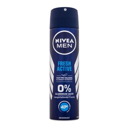 Nivea Men Fresh Active 48h 150 ml dezodorant pre mužov deospray