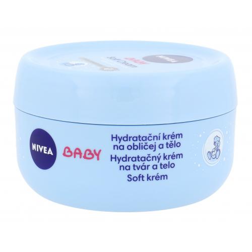 Nivea Baby Soft Cream 200 ml hydratačný krém na tvár a telo pre deti