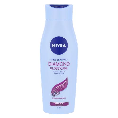 Nivea Diamond Gloss Care 400 ml šampón pre ženy na všetky typy vlasov