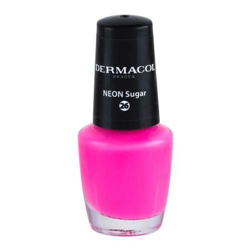 Dermacol Neon neónový lak na nechty odtieň 26 Sugar 5 ml