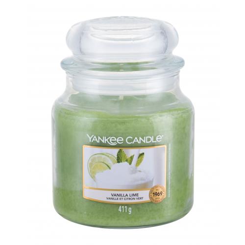 Yankee Candle Vanilla Lime 411 g vonná sviečka unisex