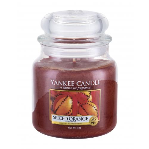 Yankee Candle Spiced Orange 411 g vonná sviečka unisex