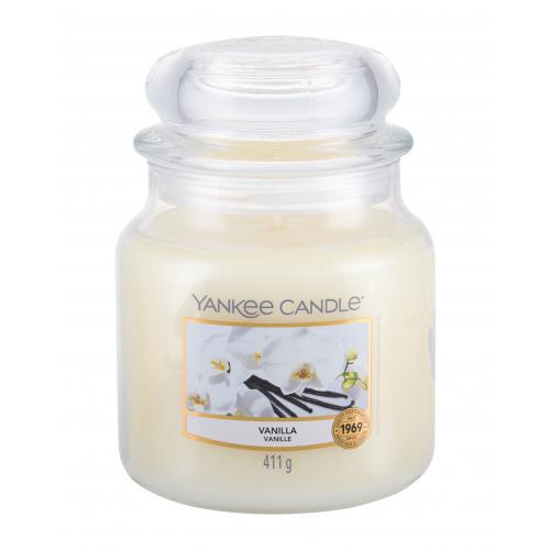 Yankee Candle Vanilla 411 g vonná sviečka unisex