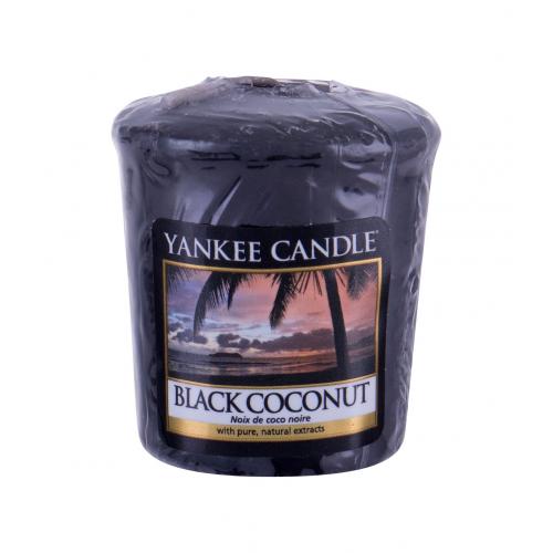 Yankee Candle Black Coconut 49 g vonná sviečka unisex
