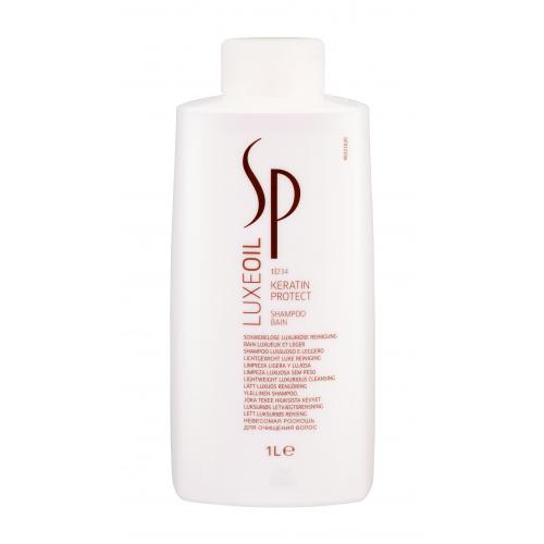 Wella Professionals SP Luxeoil Keratin Protect 1000 ml šampón pre poškodené vlasy pre ženy