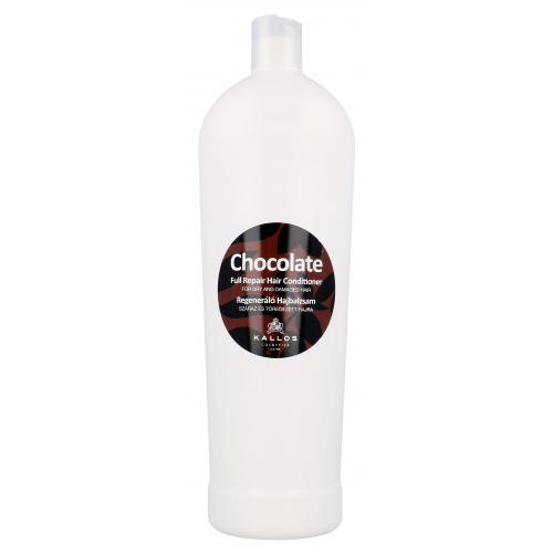 Kallos Cosmetics Chocolate 1000 ml regeneračný kondicionér pre suché a poškodené vlasy pre ženy